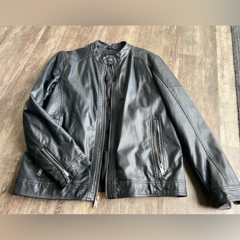 Men’s Guess Leather Jacket